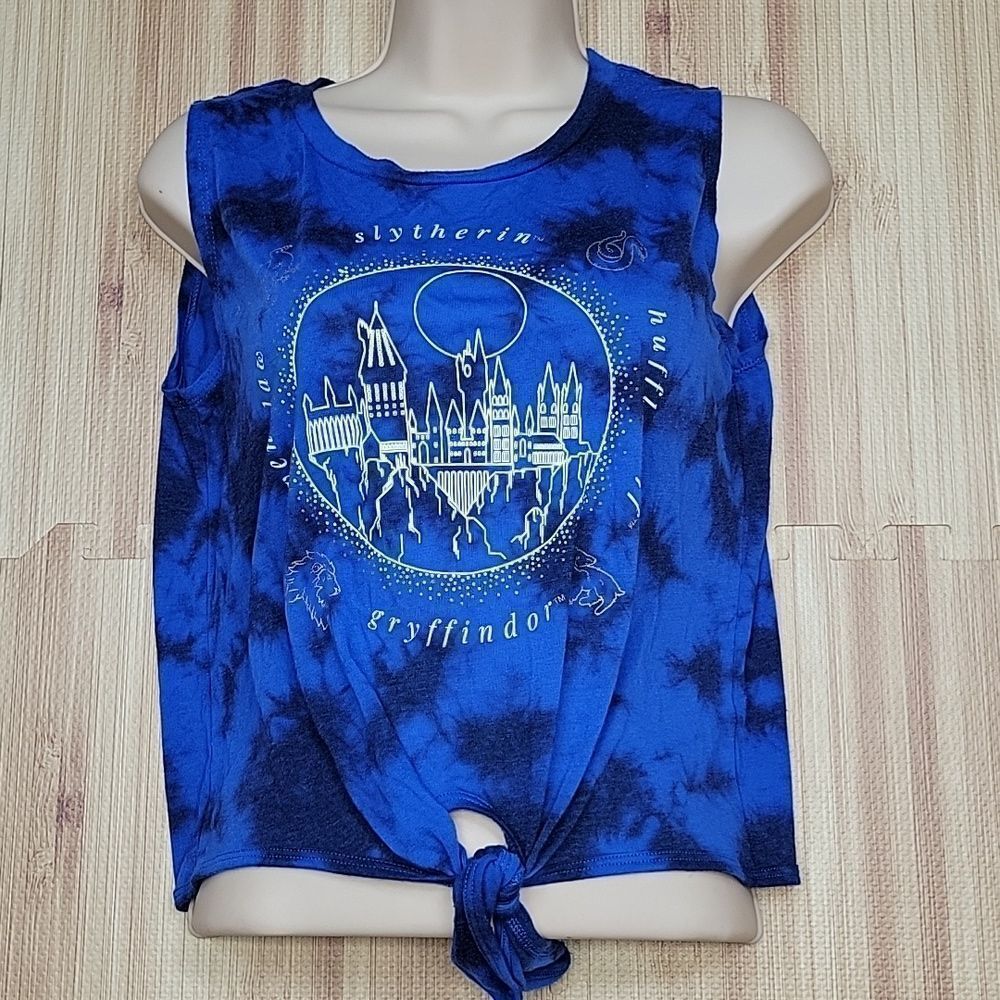 Harry Potter Cropped Tie Top Size Small